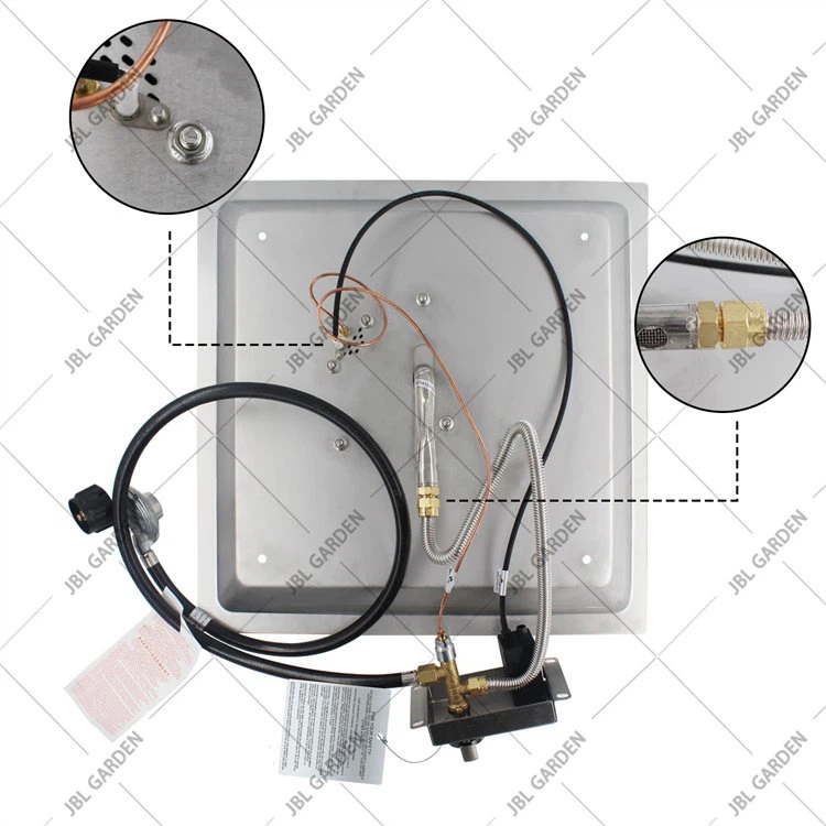 square fire pit burner pan05