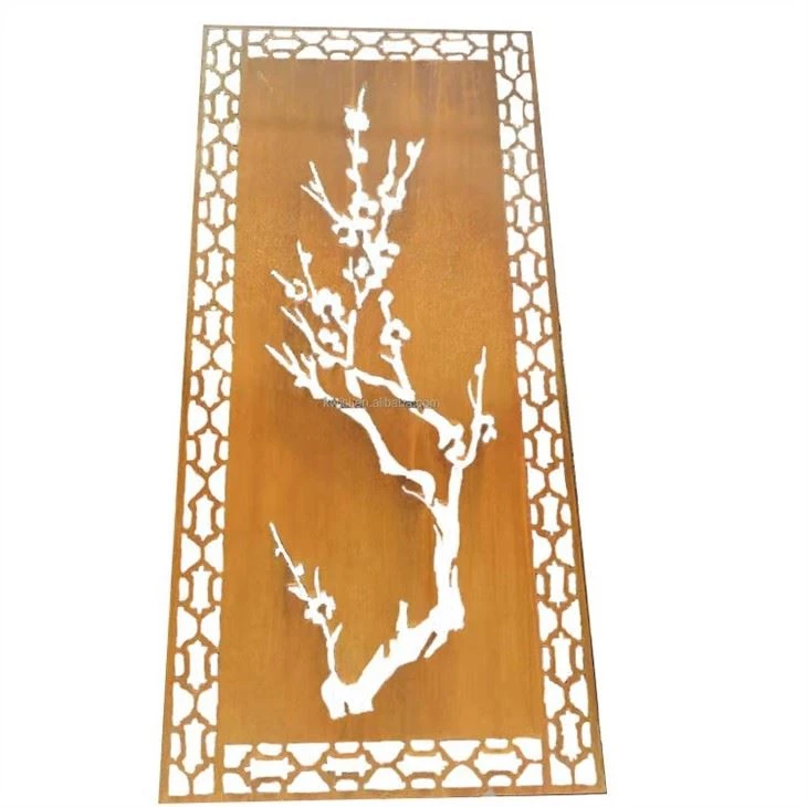 Corten Garden Screens