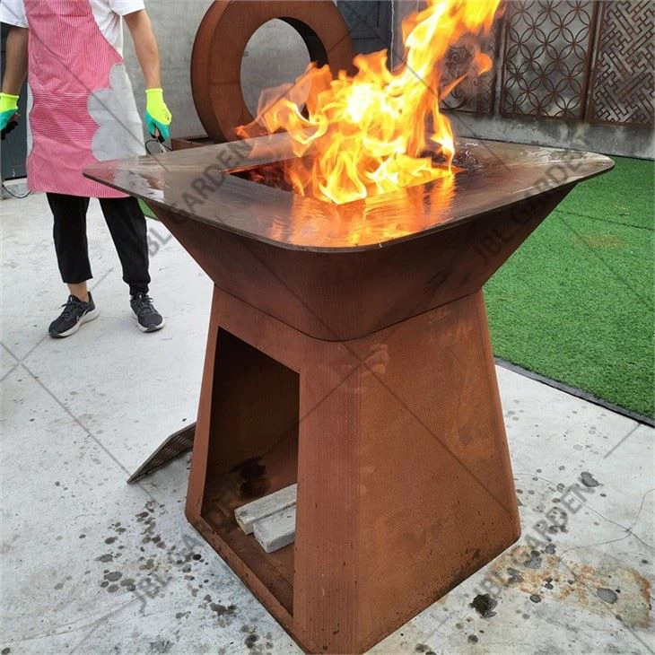 Fire Pit With Grill Grate