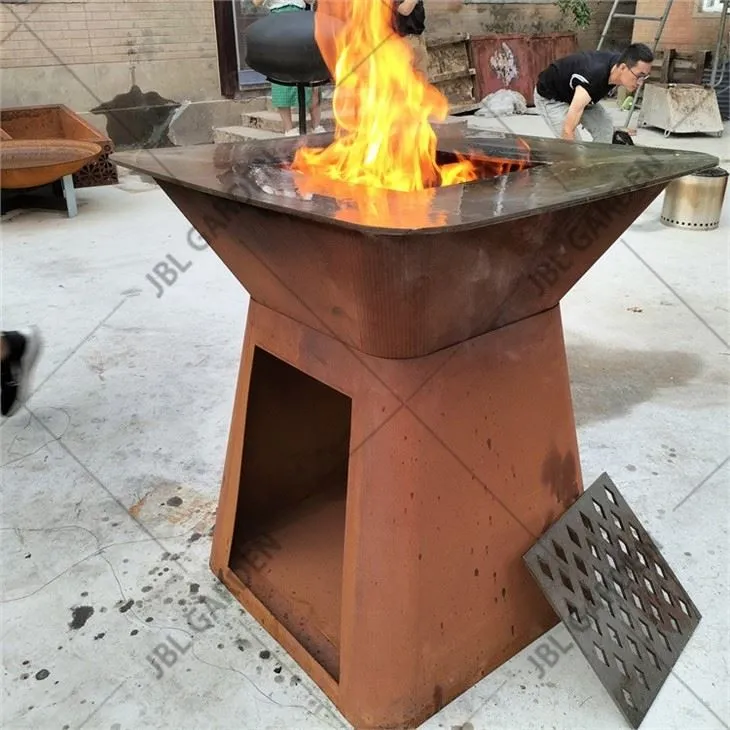 Fire Pit With Grill Grate