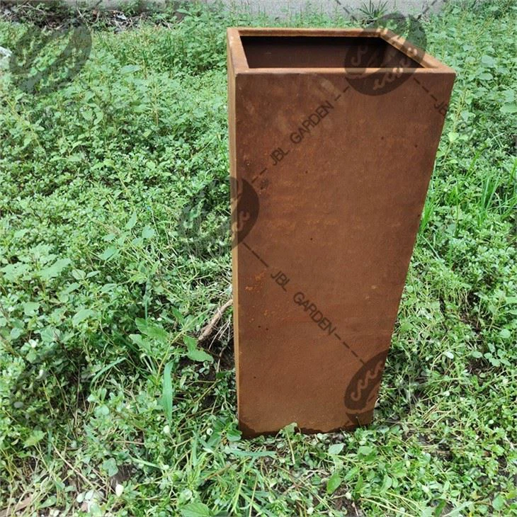 Modern Steel Planters