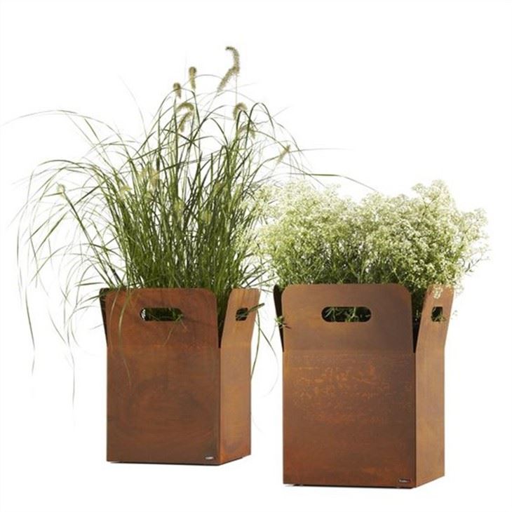 Outdoor Steel Flower Box