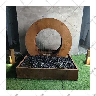 Corten 강철 빗물 기능
