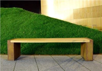 Corten 스틸 벤치