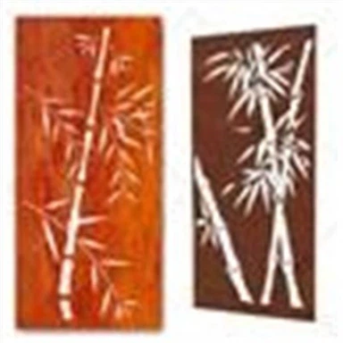 룸 디바이더 용 Corten 스틸 울타리