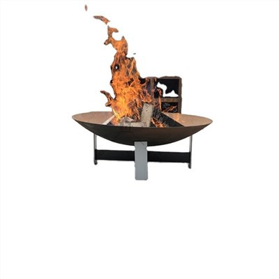 BBQ가 포함된 Corten Steel Fire Pit