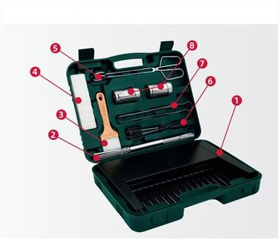 접이식 아웃도어 오븐 세트 홈메이드 챠콜 그릴