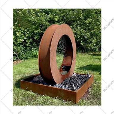 새롭게 디자인된 Corten Steel Water 기능