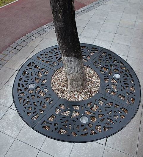 Circular Tree Grating & Guard