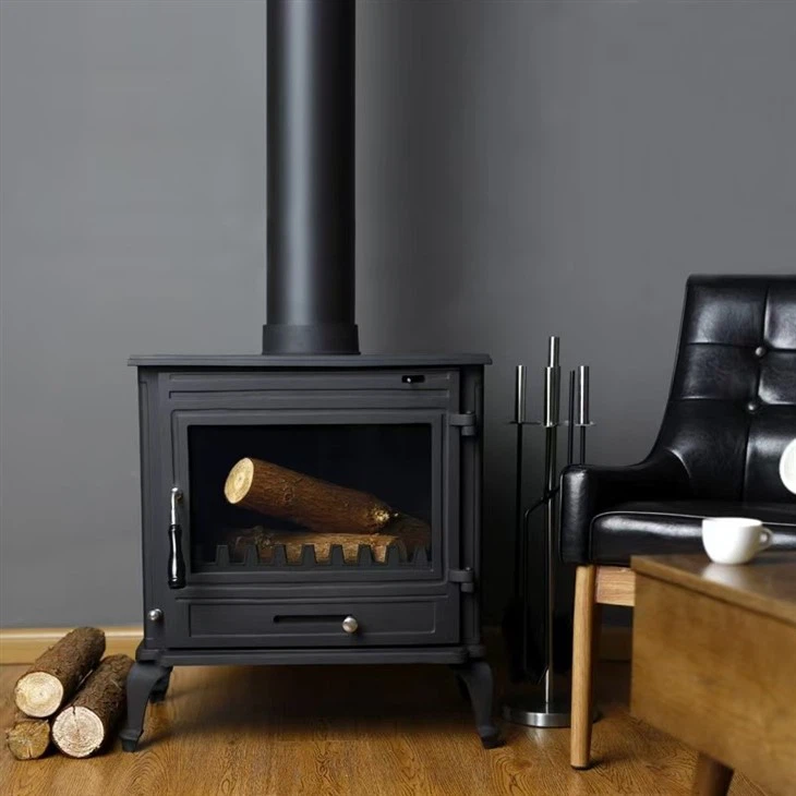 Efficient Heating, Worry Free, Smoke-free, Energy-saving Cast Iron Fireplace