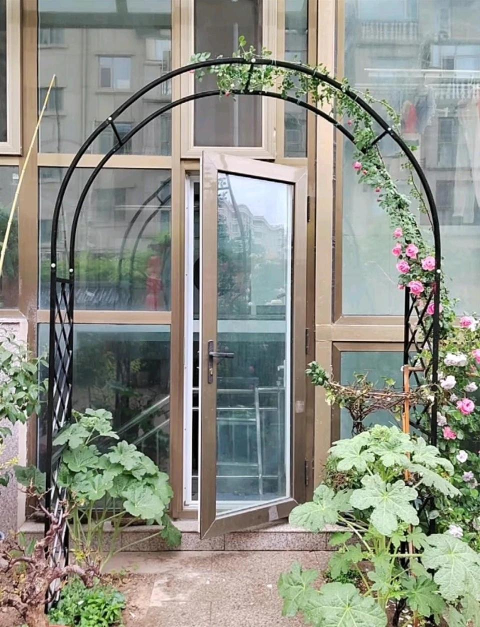 Outdoor Rust-Resistant Garden Archway