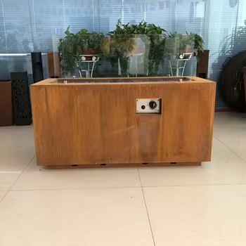 Outdoor Use Steel Gas Fire Pit