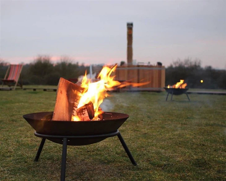 Portable Garden Steel Fire Bowl