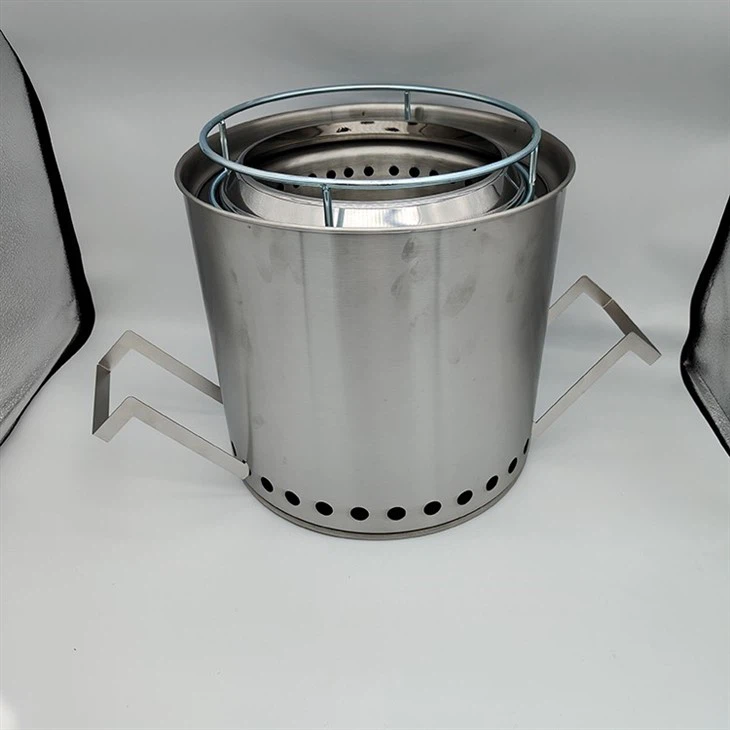 Smokeless Charcoal Camping Solo Fire Pit Portable